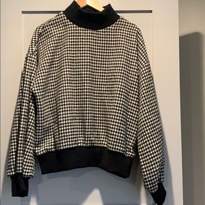 NWT Anthropologie mock neck loose sweater sz med